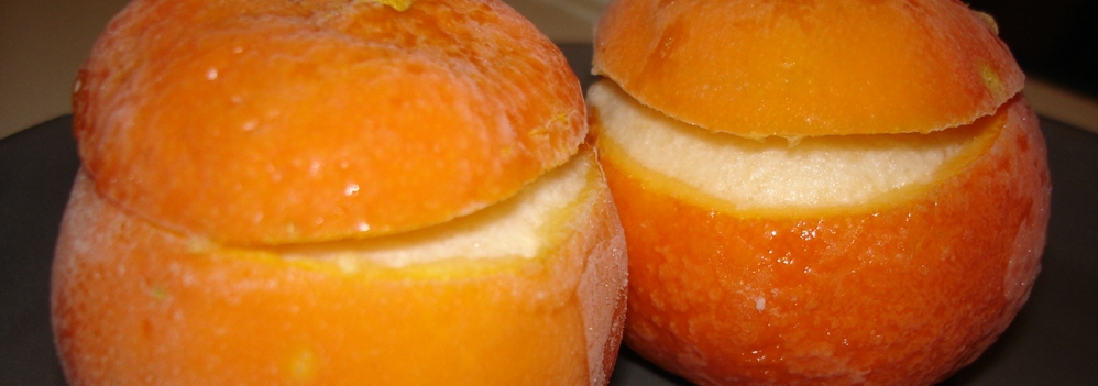 Clémentines givrées